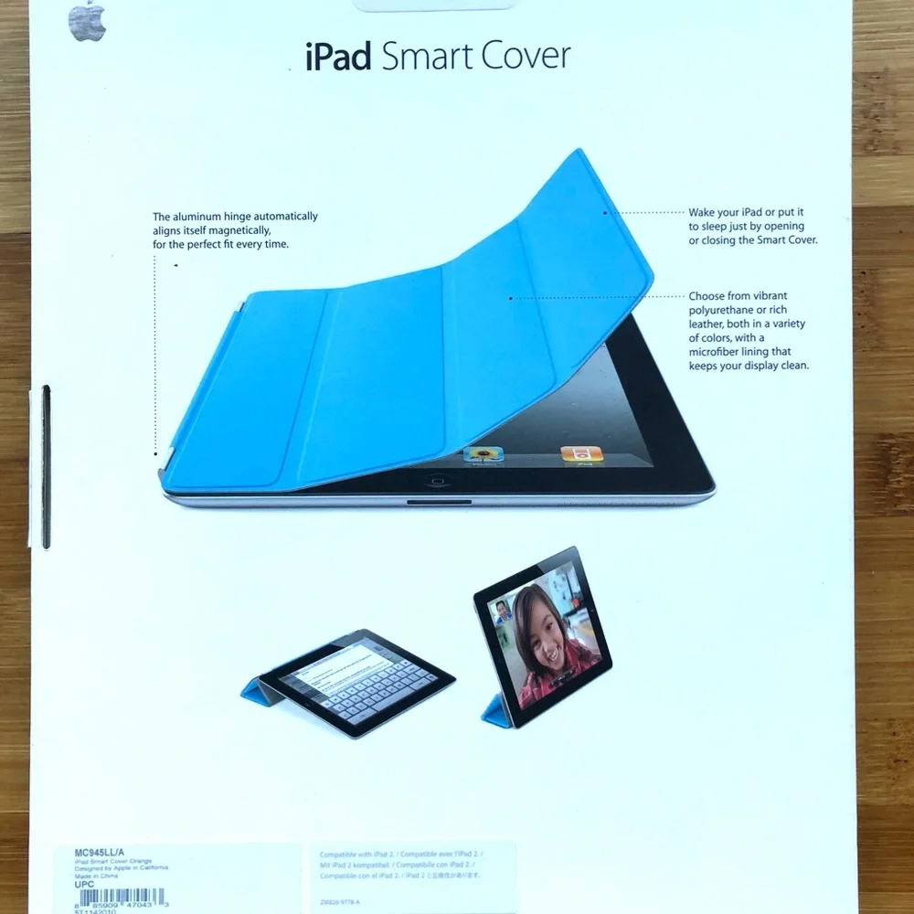 Orange Smart Cover for iPad in Box!